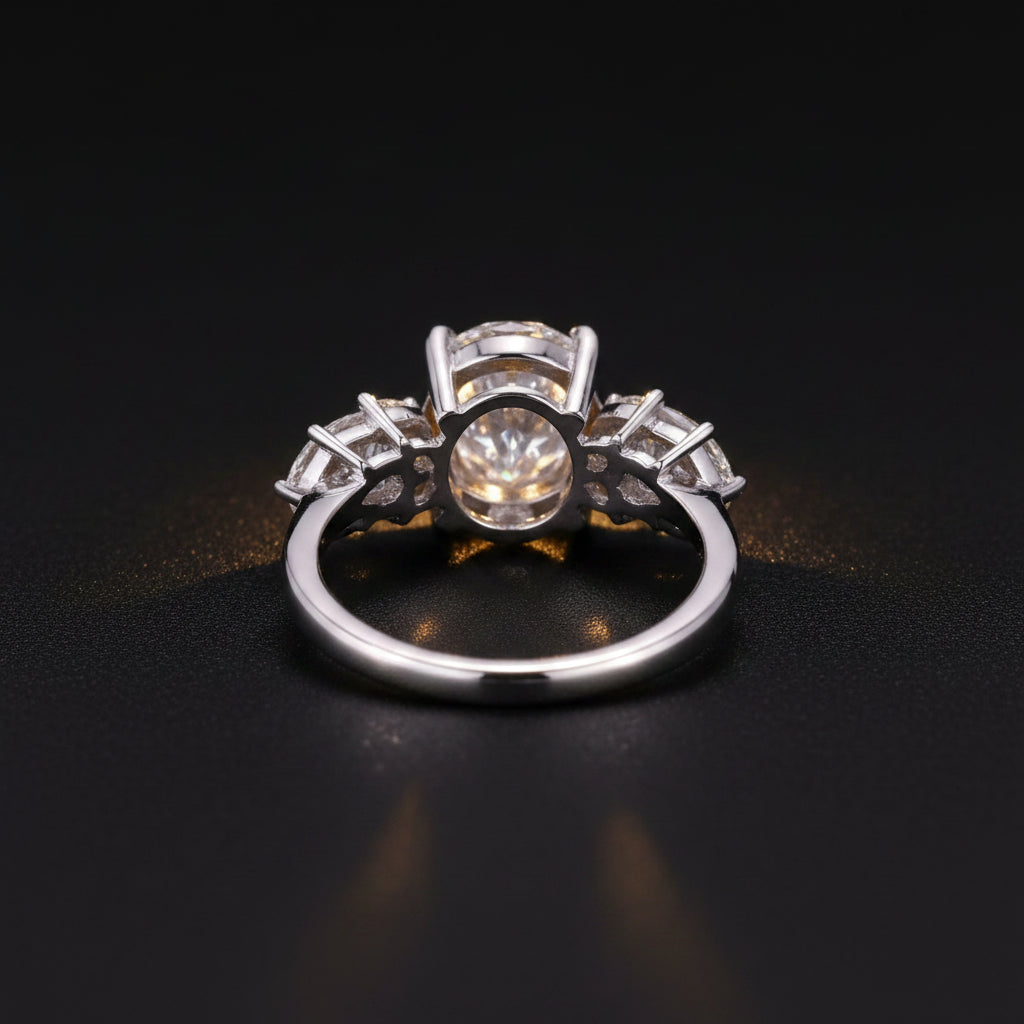 Oval Cut Diamond Ring